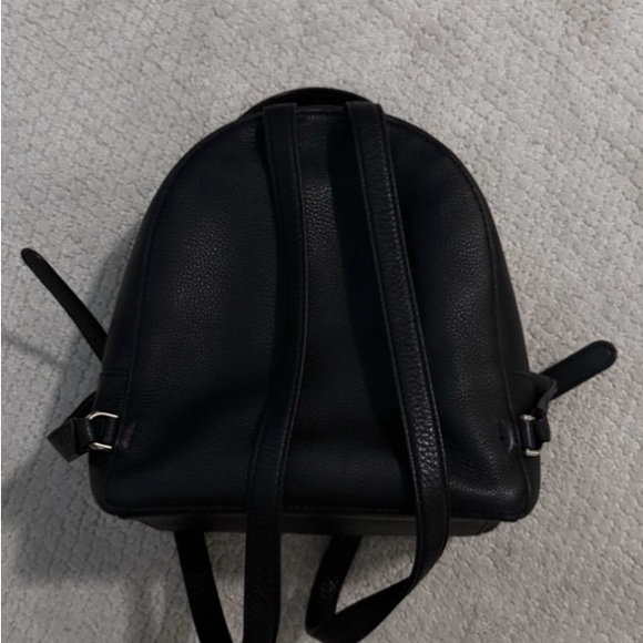 Kate Spade Black Leather Backpack - Picture 2 of 4